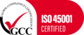 Anything Earth ISO certification badge 45001