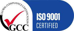 Anything Earth ISO certification badge 9001